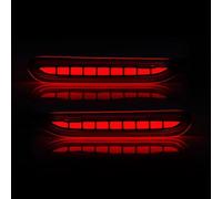 Feu Réflecteur Pare-Chocs Compatible Avec Nissan Pour Pathfinder 2013-2018 Pour Rogue 2014-2016 Pour Altima 2019 2020 Feux De Freinage De Pare-chocs Arrière Réflecteurs(Smoked,color1)