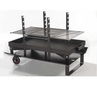 Feu Roulant Barbecue Braséro Charbon de Bois Géant - FR100