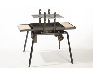 Feu Roulant Barbecue Braséro Charbon de Bois Junior Luxe - FR250