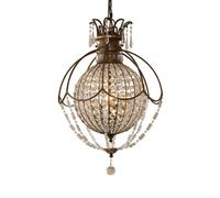 Feu Scintillant Pendelleuchte Cristal Abat-Jour Ø46cm Baroque Lampe Salle Nobles