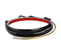 Feu Stop Arrière Becquet Arrière Led Universel En Fiber De Carbone Noir 120cm Feu De Stop Troisième Feu De Stop 12V Ensemble Feux Arrière(Couleur:Black 2,Size:1m)