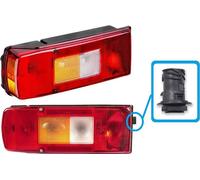 Feu stop arrière gauche Volvo FH FM 9/ 12/ 16, FMX, NH, 20425727, 20507622, 21097447, 21652917, avec prise | 2001-2012