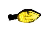 feu Stop arrière Moto Clignotant de Moto lumière Jaune Clignotant arrière coulant ABS flèche