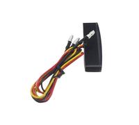 feu Stop arrière Moto Feu arrière Rouge à Rayures pour Motos 12V LED Universel Avertissement de freinage feu latéral indicateur