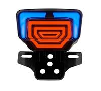 feu Stop arrière Moto Feu Stop arrière pour Moto avec intégration LED pour TMX125 155 CG125 pour arrêt Virage Signal de Direction