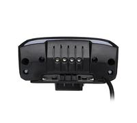 feu Stop arrière Moto Feu Stop arrière Universel pour Moto Double Clignotant Dynamique éclairage d'immatriculation