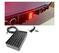 Feu Stop Feux Arrière LED Voiture Universel Véhicule Diffuseur Arrière Spoiler 12V F1 Style 72LED S Feu De Freinage Lampe De Signalisation Pour BMW Ensembles Feux Arrière (Couleur : Model A-White LED