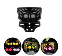 Feu Stop LED Respirant Mode Dynamique pour CG155 | Design hibou unique, esthétique distinctive, ABS pour durable, compatible pour cg125/TMX125, installation facile