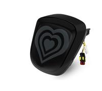 Feu Stop Moto Feu arrière à LED pour Moto, Clignotant en Forme de cœur, Lampe d'avertissement pour Sprint pour Primavera 150
