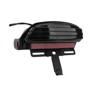 Feu Stop Moto Moto avec Garde-Boue tri-Barre de Direction, feu de Stop arrière, Support de Plaque d'immatriculation pour Dyna pour Fat Bob pour Softail 2006-2011