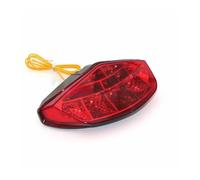 Feu Stop Moto pour Monster 659 696 795 796 1100S 1100 pour Evo Feu arrière de Moto à LED Clignotants Frein Indicateur Signal intégré