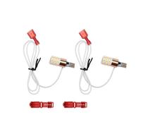 Feu Stop Motocyclette Ampoule LED T10 W5W pour Clignotant de Moto, Blanc et Jaune, indicateur Largeur, feu arrière, Accessoires pour