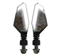 Feu Stop Motocyclette Clignotant de Moto 12 V LED Deux Feux Jour en Forme