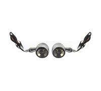 Feu Stop Motocyclette Clignotants Avant 2 en 1, 3, 8 mm, E24, universels, pour Moto, LED 12 V