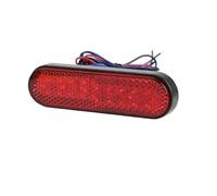 Feu Stop Motocyclette Feu Arrière LED 24 pour Moto Tout-Terrain, Réflecteur, Avertissement Freinage, Croisement, De, pour, Camion, Scooter, 12 V