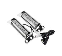 Feu Stop Motocyclette Feu Latéral De Sacoche Arrière, Feux Auxiliaires À LED, Freinage, Clignotants, pour Road King pour Ultra pour Electra Glide 14-22