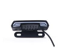 Feu Stop Motocyclette Feux de Plaque d'immatriculation pour Moto, Scooter, feu arrière, Frein, Stop, Double Flash, Clignotants, Lampes dynamiques