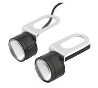 Feu Stop Motocyclette Lot de 4 Feux LED 12 V pour rétroviseur Moto, antibrouillard, Jour