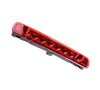 Feu Stop Pour Ford Pour Mustang 2005-2009 Troisième Feu Stop Arrière Lentille Rouge/fumée Boîtier Chromé Voiture Troisième Feux de Freinage(Rouge)