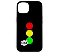 Feu stop vert pour les célibataires - Couleur amusante - Sourire vert Coque pour iPhone 13