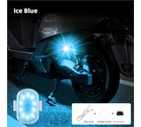 Feu Stroboscopique LED Télécommande 8 Couleurs pour voiture pour moto(Ice blue)