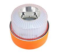 Feu Stroboscopique, Magnétique LED Portable Accessoires Auto Avec Batterie, Feu Stroboscopique Brillant, Pour Remorquage Moto Camping-Car Chasse-Neige Pompier Avion Bateau Route