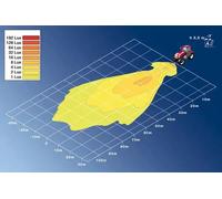 HELLA 1Ga 996 161-101 Halogène-Projecteur De Travail - Oval 100 - 12V - Montage Encastré/Raccord Fileté - Montage 2 Points - Éclairage À Grd Rayon Luminieux - Fiche: Amp