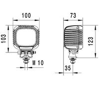 Feu supplémentaire vissé 1GA 357 109-002 HELLA