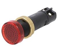 Feu témoin XVLA324 : LED plat rouge 12VDC Ø12mm IP40 plastique SCHNEIDER ELE