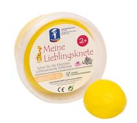 Feuchtmann 628 1518-2 1518-1-MEINE PATTE EDU Edition Pâte à modeler pour enfant Jaune 500 g Pâte à modeler séchante à l'air libre à partir de 2 ans