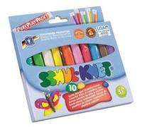 Feuchtmann Schul-Knet Clay Basic 10 couleurs 180 grammes Multicolore