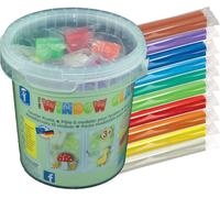 FEUCHTMANN WinC Pâte de verre créative en seau 12