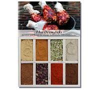 Feuer & Glas Coffret Food Thai Drum Sticks, Cuisine Asiatique, Épices, Recette & Liste de Ingrédients, 50 g