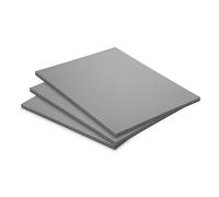 Feuerfest 123-3 plaques anti-moisissure, 100x100x10 mm, plaque de silicate de calcium, assainissement des moisissures pour l'isolation intérieure, plaques climatiques CaSi contre l'humidité