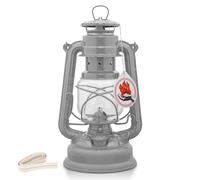 Feuerhand 8219640 Lanterne de tempête galvanisée, Acier, Argent, 26 cm