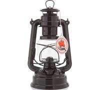 Feuerhand Lampe tempête Baby Special 276 – acier revêtu, verre incassable – Noir mat