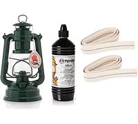 Feuerhand Kit de démarrage pour lampe tempête Baby Special 276 avec 1 litre d'alcan et 2 mèches de rechange