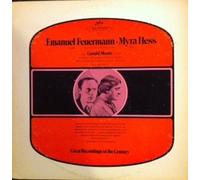FEUERMANN, Emanuel / HESS, Myra / MOORE, Gerald - Sonata No. 3 in A Major Op. 69 / Arpeggione Sonata in A Minor / Andantino from the Konzertstück in F / 60117
