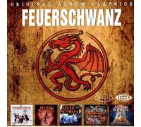 FEUERSCHWANZ - ORIGINAL ALBUM CLASSICS 5 CD NEUF