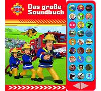 Feuerwehrmann Sam - Das große Soundbuch - 27-Button-Soundbuch mit 24 Seiten für Kinder ab 3 Jahren
