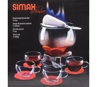 Feuerzangbowle-Set Neuf Exclusif 11 Parties Simax Verre Bowleset Verres Chenets