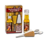 Feuerzangentasse Lot de 2 bâtons de sucre pour bowle avec 20 ml de rhum d'outre-mer