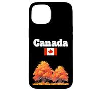 Feuillage d'automne Canadien Feuilles d'automne Souvenir du Drapeau du Canada Coque pour iPhone 15