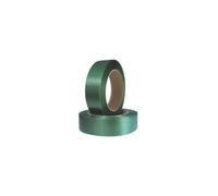 Feuillard de cerclage-B19xépaisseur0,8mm L.1200m PES-/PET vert gaufré noyau 406mm