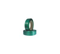 Feuillard de cerclage L15,5xépaisseur0,84mm L.1500m PES-/PET vert gaufré noyau 406mm