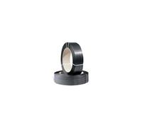 Feuillard de cerclage Largeur de bande16xépaisseur0,9mm L.1500m PP noir noyau 406mm TRANSPAK
