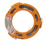 Simpson – Feuillard perforé acier FB20 – 20 mm x 10 m, ép. 0,09 mm
