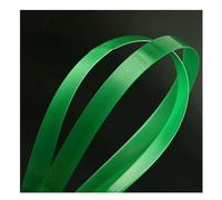 Feuillard Transparent Vert En Rouleau Pour Emballage Et Cerclage, Résistant Aux UV, À L'eau Et À La Rouille - Feuillard Polyéthylène Léger, Résistance À La Rupture : 658 Kg(10KG)