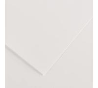 Feuille 70 x 100 (25) Canson Colorline uni/fin 220 g Blanc