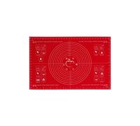 Mastrad Grande feuille à pâtisserie – Silicone sans BPA anti-adhésive 40×60 cm rouge